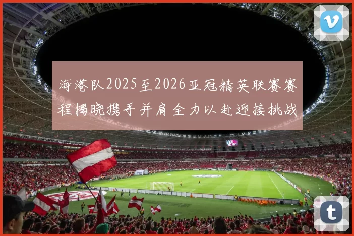 海港队2025至2026亚冠精英联赛赛程揭晓携手并肩全力以赴迎接挑战